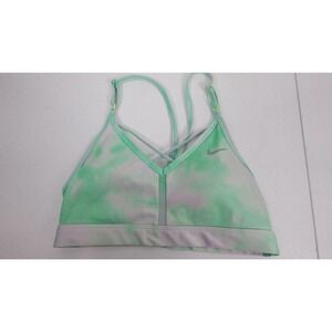 Women's SMALL Green Tie-Dye Nike Indy Sports Bra Light Support